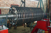 Balanceo dinamico, ventiladores axiales, centrifugos, fabricante de colectores de polvo, guadalajara, jalisco, balanceo en banco